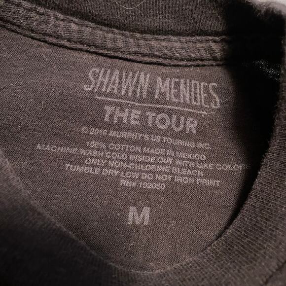 Shawn Mendes The Tour 2019 Flower Concert Shirt Medium Band Tee Festival Music - Picture 3 of 8